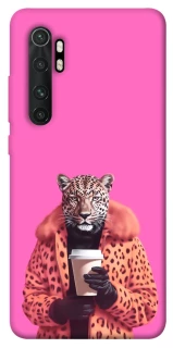 Чохол на Xiaomi Mi Note 10 Lite Леопард з кавою фото 1 з 1