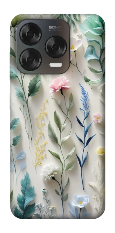 Чехол на ZTE Blade V70 Design Floral design ver.3 фото 1 из 2