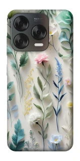 Чехол на ZTE Blade V70 Design Floral design ver.3 фото 1 из 2