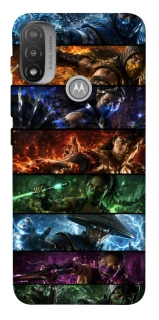 Чехол на Motorola Moto E20 Mortal Kombat ver.2 фото 1 из 1