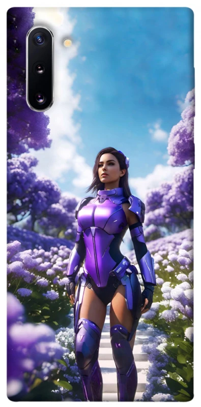 Чохол на Samsung Galaxy Note 10 Cyber space girl ver.4 фото 1 з 1