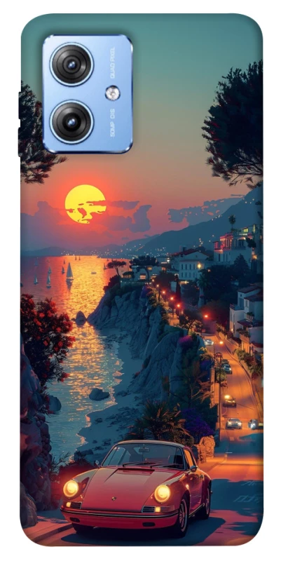 Чохол на Motorola Moto G84 Porsche sunrise фото 1 з 1