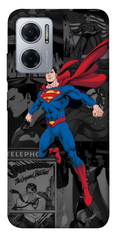 Чехол на Xiaomi Redmi Note 11E superman comics фото 1 из 1