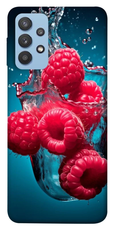 Чохол на Samsung Galaxy M32 Малинка у воді фото 1 з 1