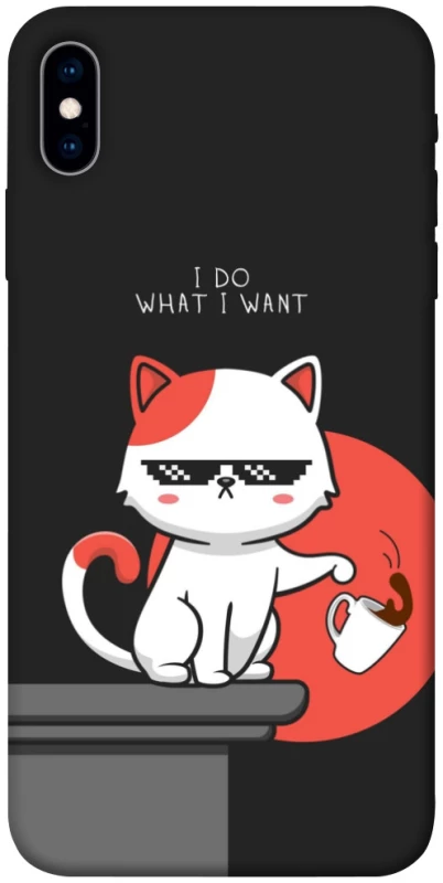 Чохол на Apple iPhone X (5.8") I do what i wont фото 1 з 1