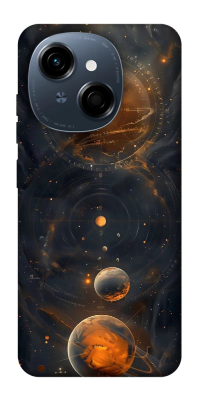 Чехол на TECNO Spark Go 1 Солнечная система фото 1 из 1