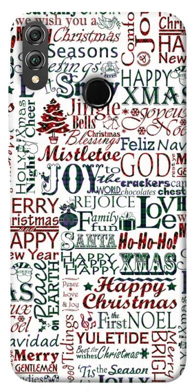 Чохол на Huawei Honor 8X Christmas mood ver.3 фото 1 з 1