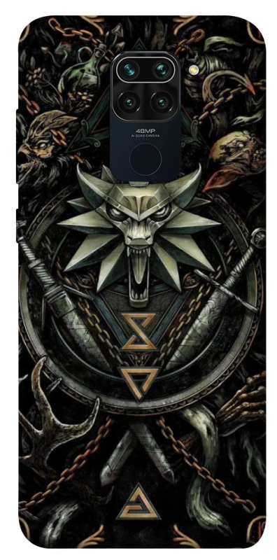 Чехол на Xiaomi Redmi Note 9 / Redmi 10X Ведьмак фото 1 из 1