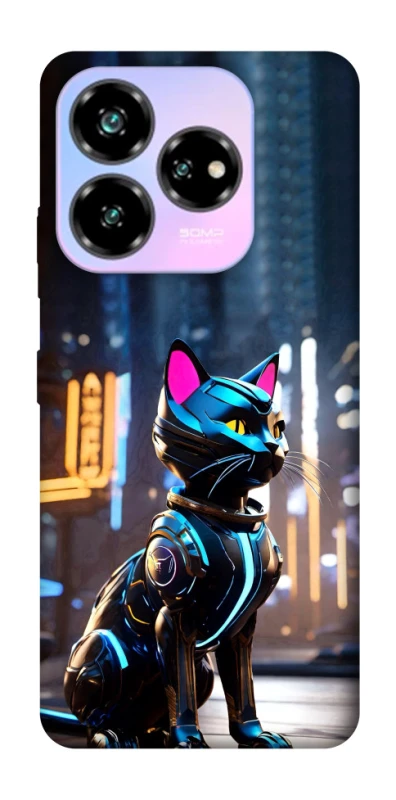 Чохол на ZTE Nubia V60 Cyber cat фото 1 з 1