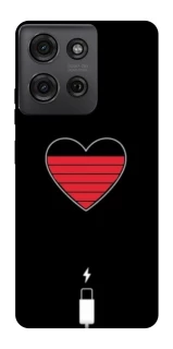 Чохол на Motorola Moto G75 Charge your heart фото 1 з 1
