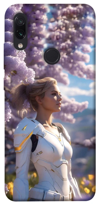 Чехол на Xiaomi Redmi Note 7 / Note 7 Pro / Note 7s Cyber space girl ver.1 фото 1 из 1