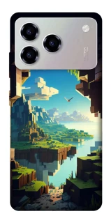 Чохол на ZTE Blade A76 Minecraft sunrise фото 1 з 1