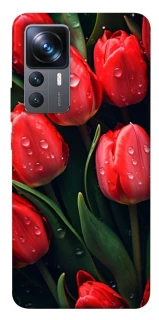 Чохол на Xiaomi 12T / 12T Pro Червоні тюльпани фото 1 з 1