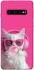 Чехол на Samsung Galaxy S10 Pink kitty фото 1 из 1