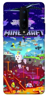 Чохол на OnePlus 8 Minecraft world фото 1 з 1