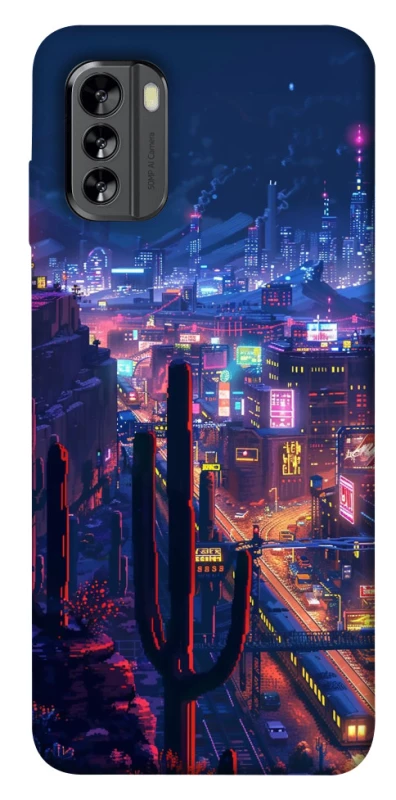 Чехол на Nokia G60 Night city фото 1 из 1