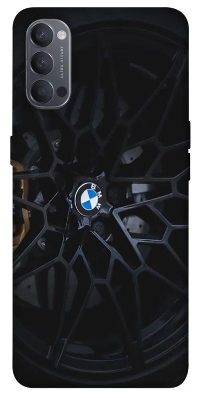Чехол на Oppo Reno 4 Wheel BMW фото 1 из 1