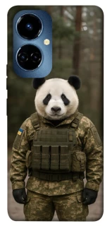 Чехол на TECNO Camon 19 Панда защитник фото 1 из 1