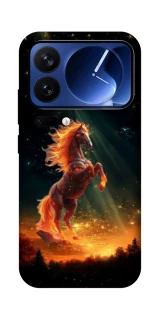 Чехол на Xiaomi Poco F7 Ultra Red Fire Horse ver.2 фото 1 из 1