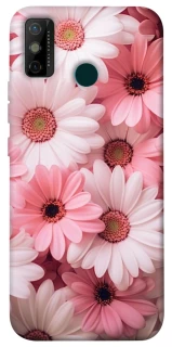 Чехол на TECNO Spark 6 Go Розовые цветы v2 фото 1 из 1