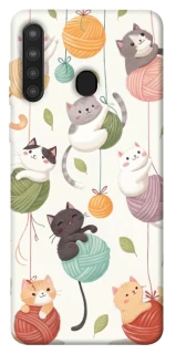 Чохол на Samsung Galaxy A21 Funny Kittens фото 1 з 1