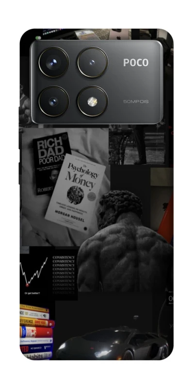 Чохол на Xiaomi Poco F6 Pro Rich and young фото 1 з 1