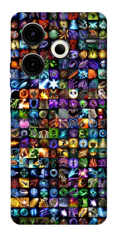 Чохол на TECNO Pova 6 Neo (LI6) Abilities menu ver.1 фото 1 з 1