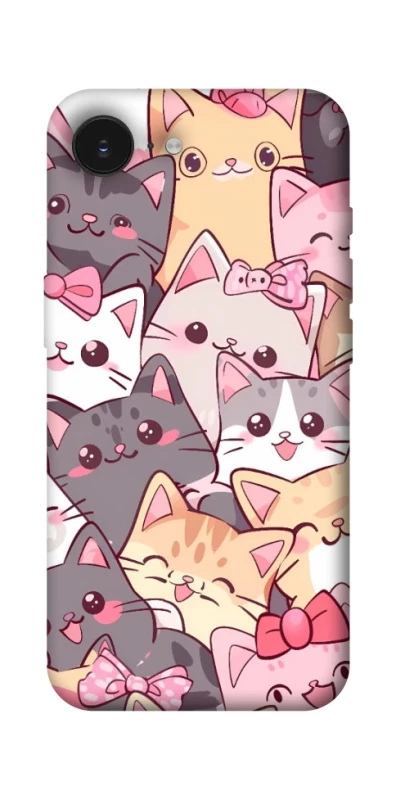 Чехол на Apple iPhone 16e (6.1") Cute Cat фото 1 из 1
