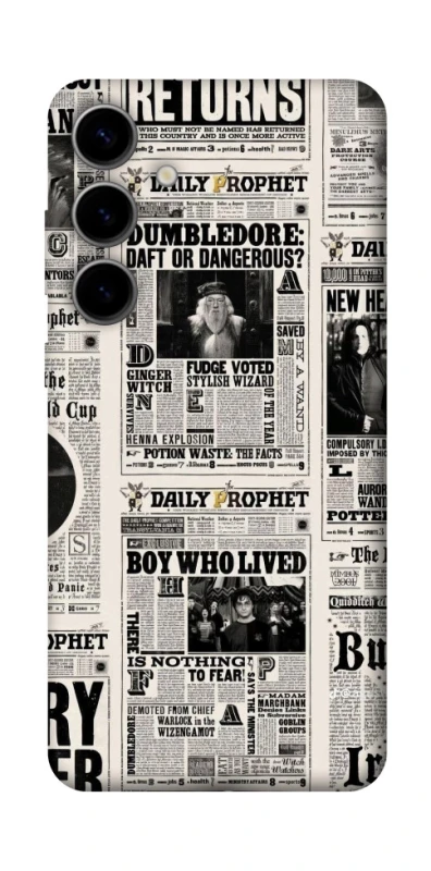 Чохол на Samsung Galaxy S25 Harry Potter newspaper фото 1 з 1