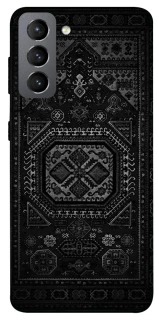 Чехол на Samsung Galaxy S21 FE Черный ковер фото 1 из 1