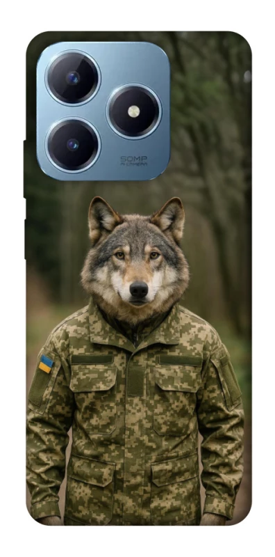 Чохол на Realme C63 Вовк захисник фото 1 з 1
