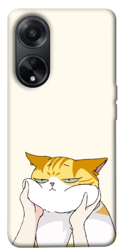 Чохол на Oppo A58 4G Cat bun фото 1 з 1