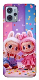 Чохол на Motorola Moto G23 Labubu twins ver.3 фото 1 Чохол на Motorola Moto G23 Labubu twins ver.3 фото 1 з 1