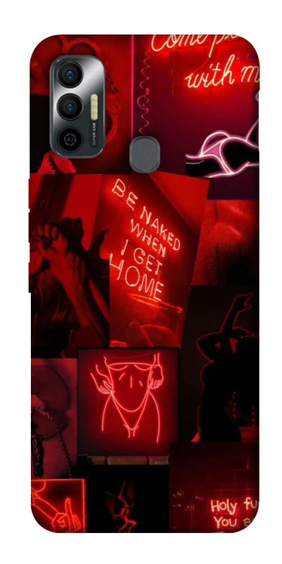 Чехол на TECNO Spark 7 Hot collage фото 1 из 1