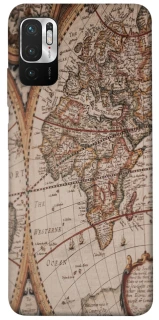 Чехол на Xiaomi Poco M3 Pro 4G / 5G Карта путешествий фото 1 из 1