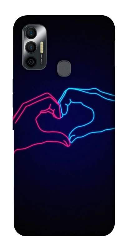 Чохол на TECNO Spark 7 Neon love фото 1 з 1