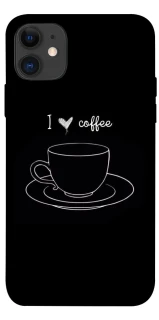 Чехол на Apple iPhone 11 (6.1") Black coffee фото 1 из 1