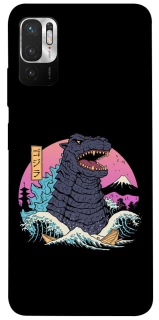 Чехол на Xiaomi Redmi Note 10 5G Годзила фото 1 из 1