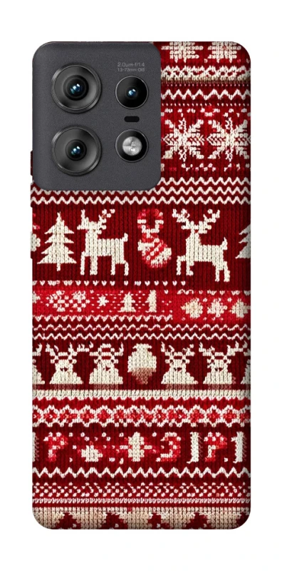 Чохол на Motorola Edge 50 Pro Christmas jumper ver.2 фото 1 з 1