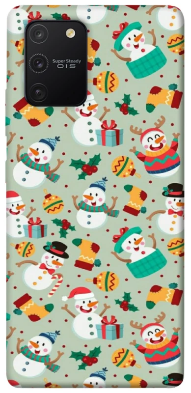 Чехол на Samsung Galaxy S10 Lite Новогодний v2 фото 1 из 1