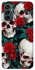 Чохол на Samsung Galaxy M34 5G skull and rose фото 1 з 1