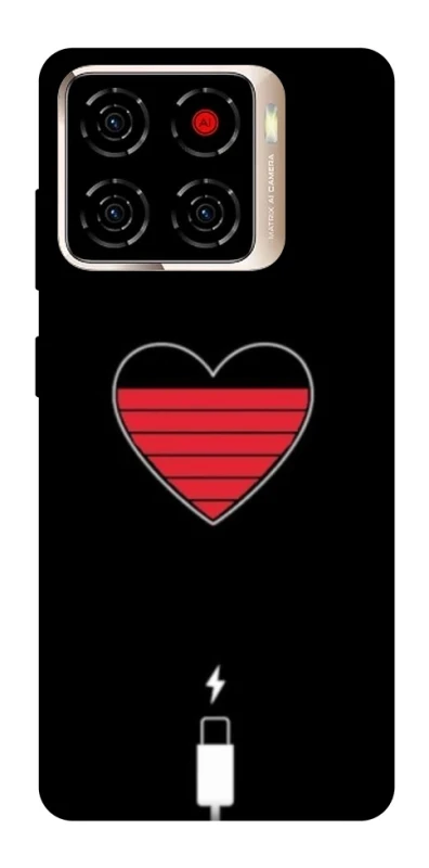 Чохол на ZTE Blade A56 Charge your heart фото 1 з 1