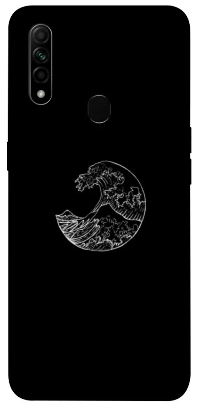 Чохол на Oppo A31 Black tsunami фото 1 з 1