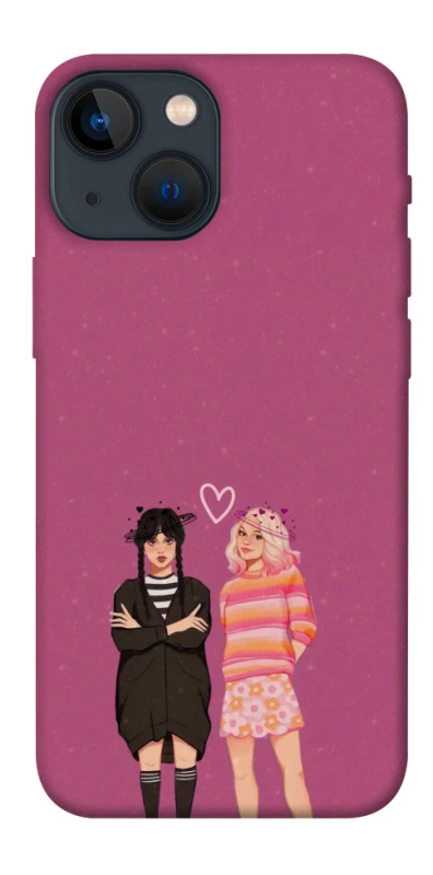 Чохол на Apple iPhone 13 mini (5.4") Raven & Rainbow Wednesday фото 1 з 1