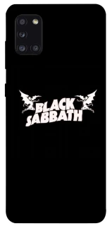 Чехол на Samsung Galaxy A31 Black Sabbath logo ver.2 фото 1 из 1