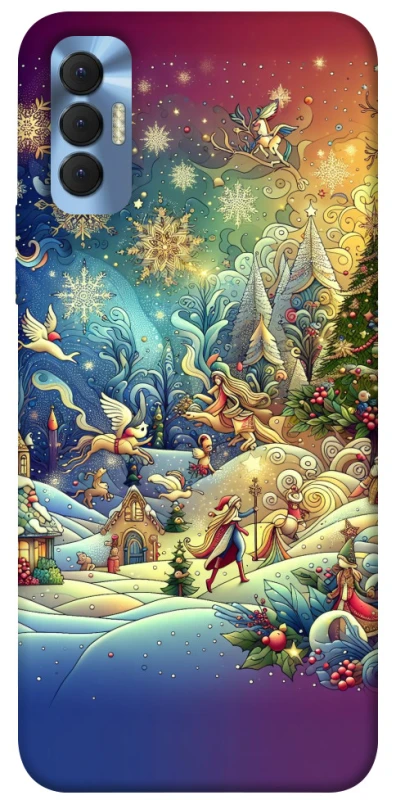 Чохол на TECNO Spark 8P Christmas spirit ver.13 фото 1 з 1
