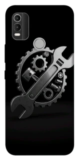 Чохол на Nokia C21 Plus Mechanic v2 фото 1 з 1