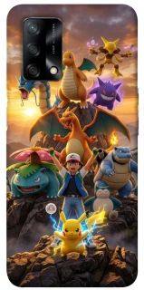 Чехол на Oppo A74 4G Pokemon фото 1 из 1