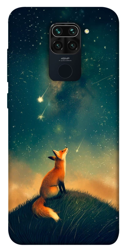 Чехол на Xiaomi Redmi Note 9 / Redmi 10X Sky fox фото 1 из 1