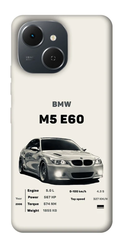 Чохол на TECNO Spark 40C BMW M5 E60 фото 1 з 1